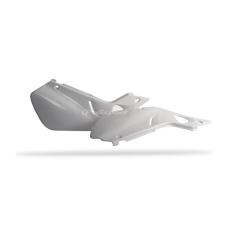 Portanumeri laterali HONDA CR 250 1997-1999 Bianco