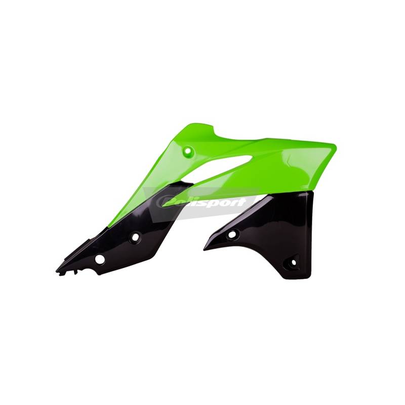 Convogliatori radiatori KAWASAKI KX 250 F 2013-2016 Verde 05/Nero