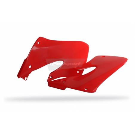 Convogliatori radiatori HONDA CR 250 1997-1999 Rosso fluo