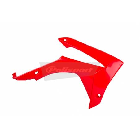 Convogliatori radiatori HONDA CRF 450 R 2013-2016 Rosso cr04