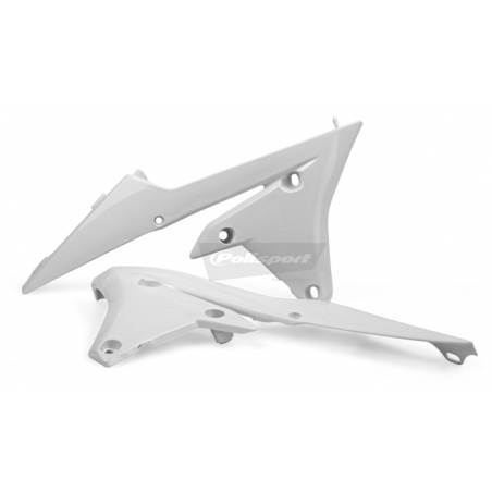 Convogliatori radiatori YAMAHA WR 250 F 2015-2019 Bianco