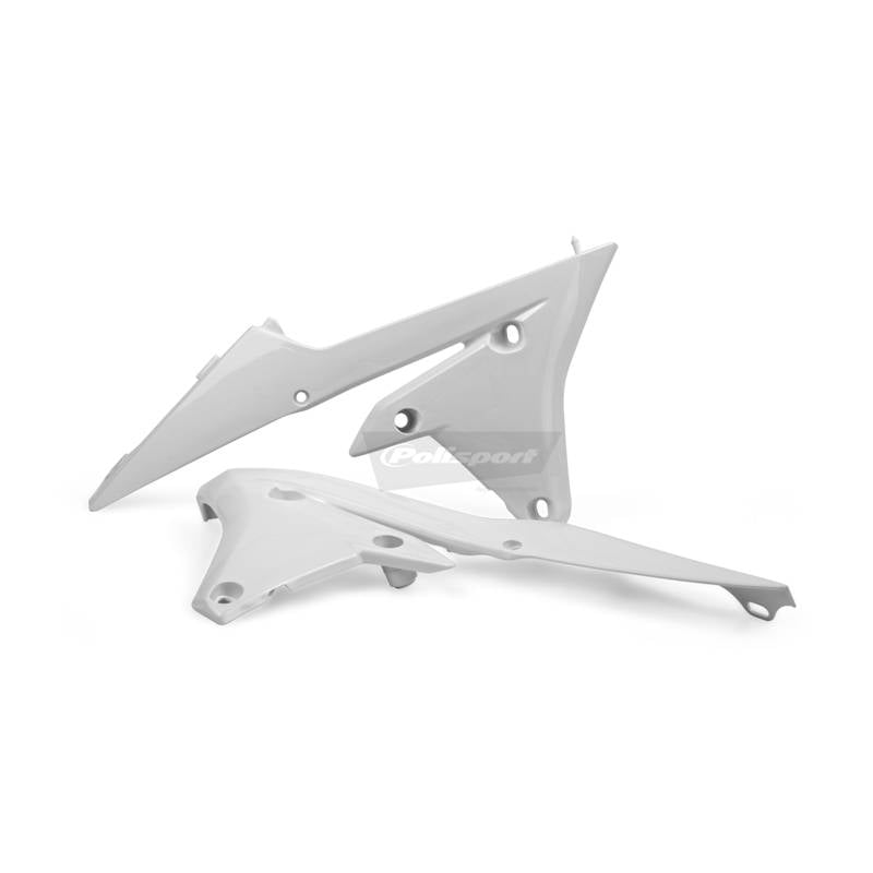 Convogliatori radiatori YAMAHA WR 450 F 2016-2018 Bianco