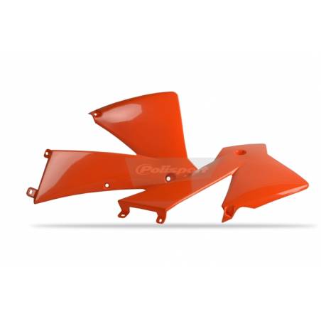 Convogliatori radiatori KTM 125 EXC 2003-2004 Arancione