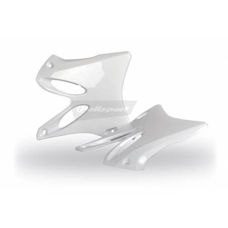 Convogliatori radiatori YAMAHA YZ 250 2002-2014 Bianco