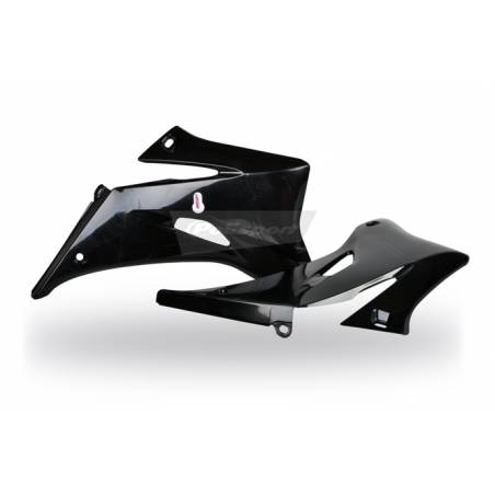 Convogliatori radiatori YAMAHA YZ 450 F 2006-2009 Nero