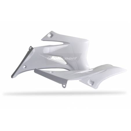 Convogliatori radiatori YAMAHA YZ 450 F 2006-2009 Bianco