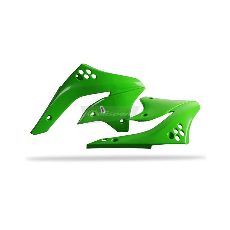 Convogliatori radiatori KAWASAKI KX 450 F 2006-2008 Verde 05