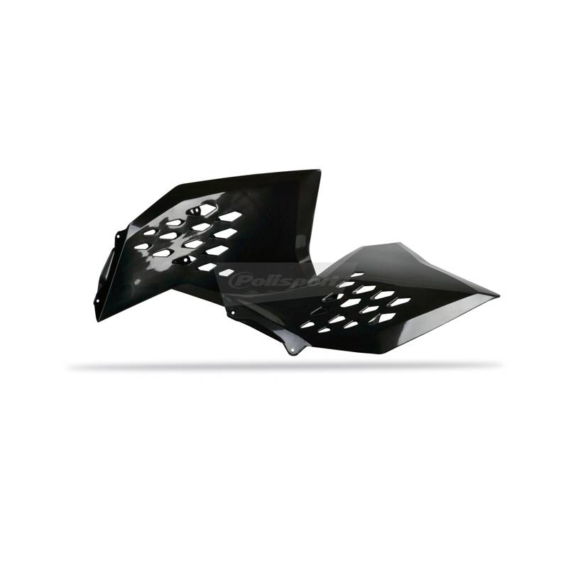 Convogliatori radiatori KTM 125 EXC 2008-2011 Nero