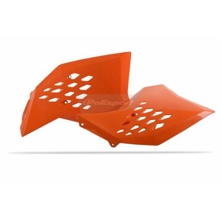 Convogliatori radiatori KTM 250 EXC 2008-2011 Arancione
