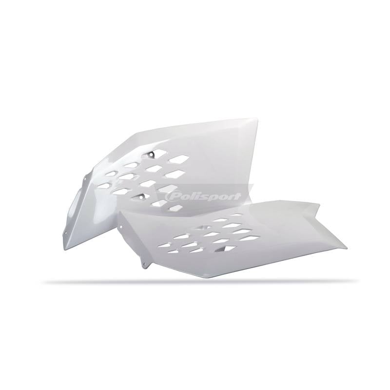 Convogliatori radiatori KTM 200 EXC 2008-2011 Bianco