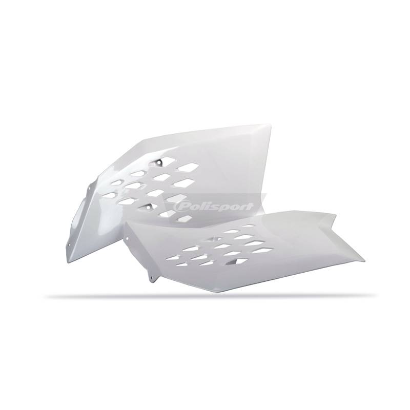 Convogliatori radiatori KTM 530 EXC 2009-2011 Bianco