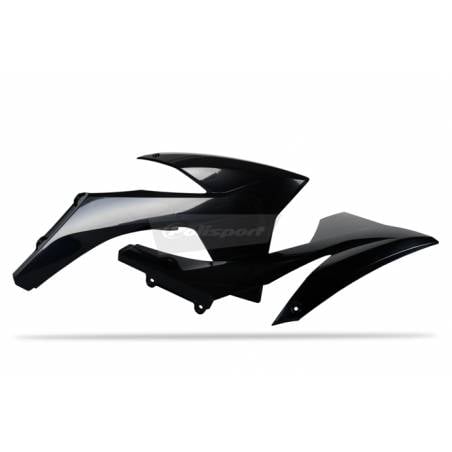 Convogliatori radiatori KTM 300 EXC 2012-2013 Nero