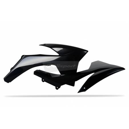 Convogliatori radiatori KTM 350 SX F 2011-2012 Nero