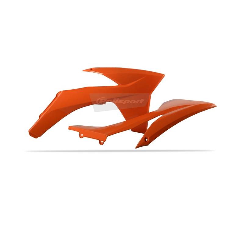 Convogliatori radiatori KTM 450 EXC 2012-2013 Arancione