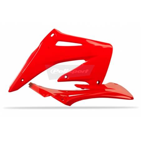 Convogliatori radiatori HONDA CRF 450 R 2002-2004 Rosso cr04