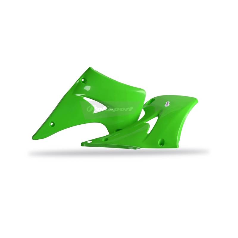 Convogliatori radiatori KAWASAKI KX 250 2003-2008 Verde 05