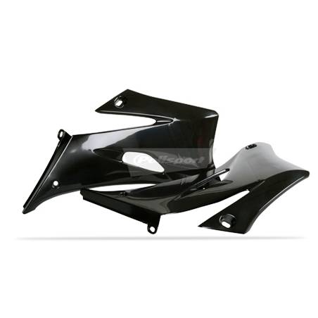 Convogliatori radiatori YAMAHA WR 450 F 2007-2011 Nero