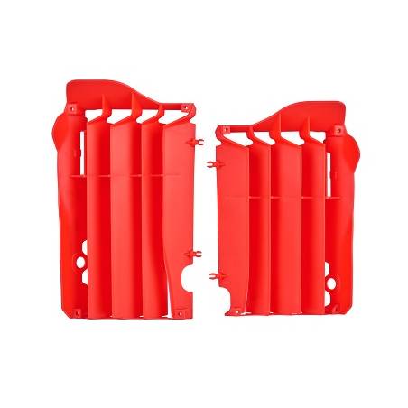 Griglie radiatori e retine di protezione HONDA CRF 450 R 2013-2014 Rosso cr04