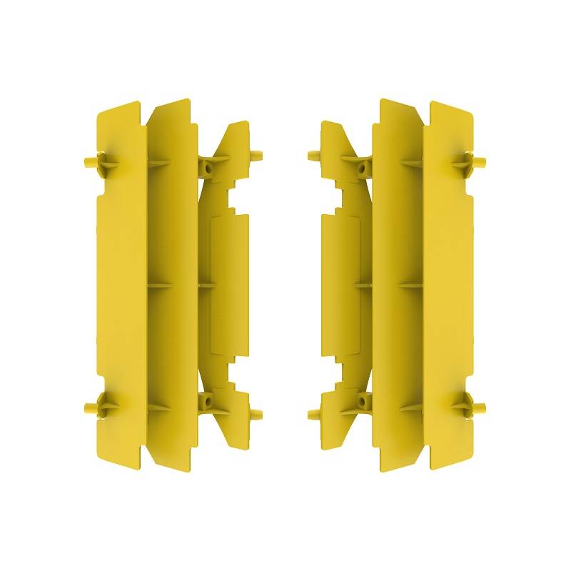 Griglie radiatori e retine di protezione SUZUKI RM 125 2001-2012 Giallo rm01