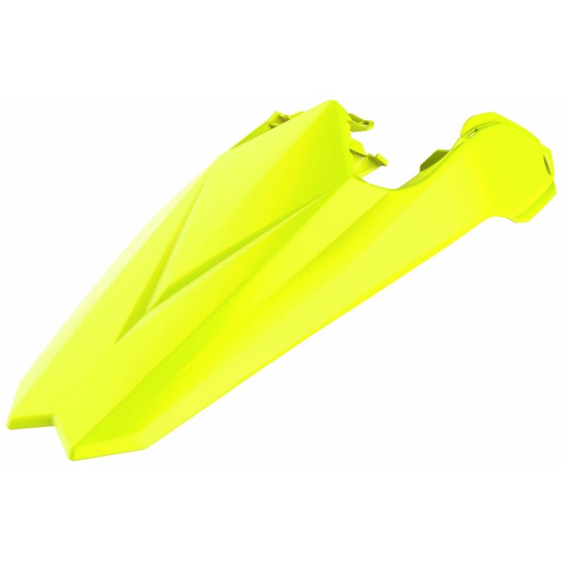 Parafango posteriore con portanumeri laterali BETA Xtrainer 250 2018-2019 Giallo fluo