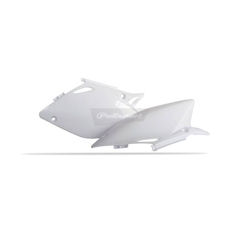 Portanumeri laterali HONDA CRF 450 R 2002-2004 Bianco