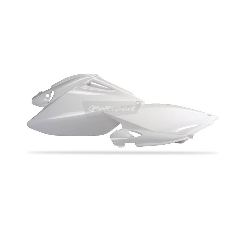 Portanumeri laterali HONDA CRF 250 R 2006-2009 Bianco