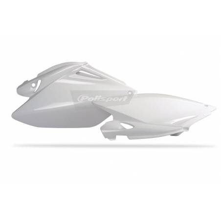 Portanumeri laterali HONDA CRF 250 R 2006-2009 Bianco