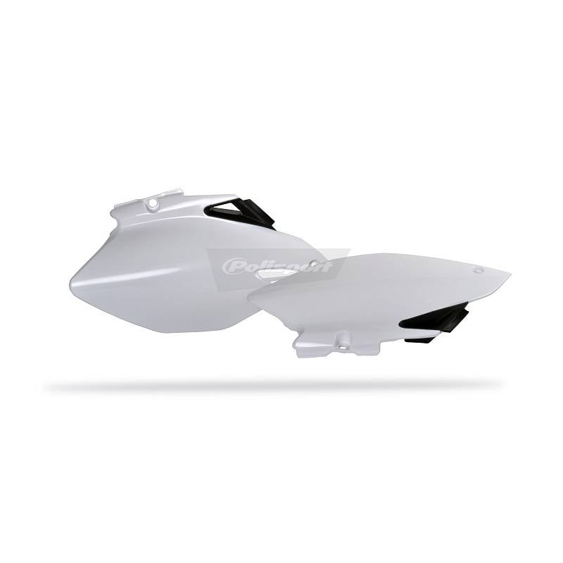 Portanumeri laterali YAMAHA YZ 250 F 2006-2009 Nero/Bianco