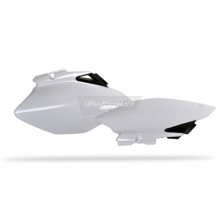 Portanumeri laterali YAMAHA YZ 250 F 2006-2009 Nero/Bianco