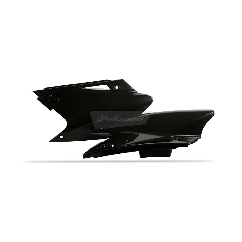 Portanumeri laterali KAWASAKI KX 250 F 2006-2008 Nero