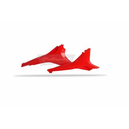 Coperchi laterali cassa filtro HONDA CRF 250 R 2010-2013 Rosso cr04