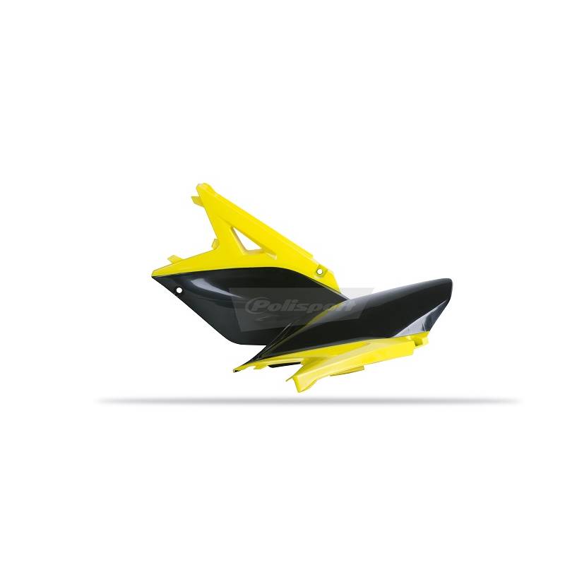 Portanumeri laterali SUZUKI RMZ 250 2010-2018 Giallo rm01/Nero