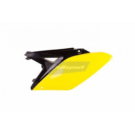 Portanumeri laterali SUZUKI RMZ 250 2010-2018 Nero/Giallo rm01