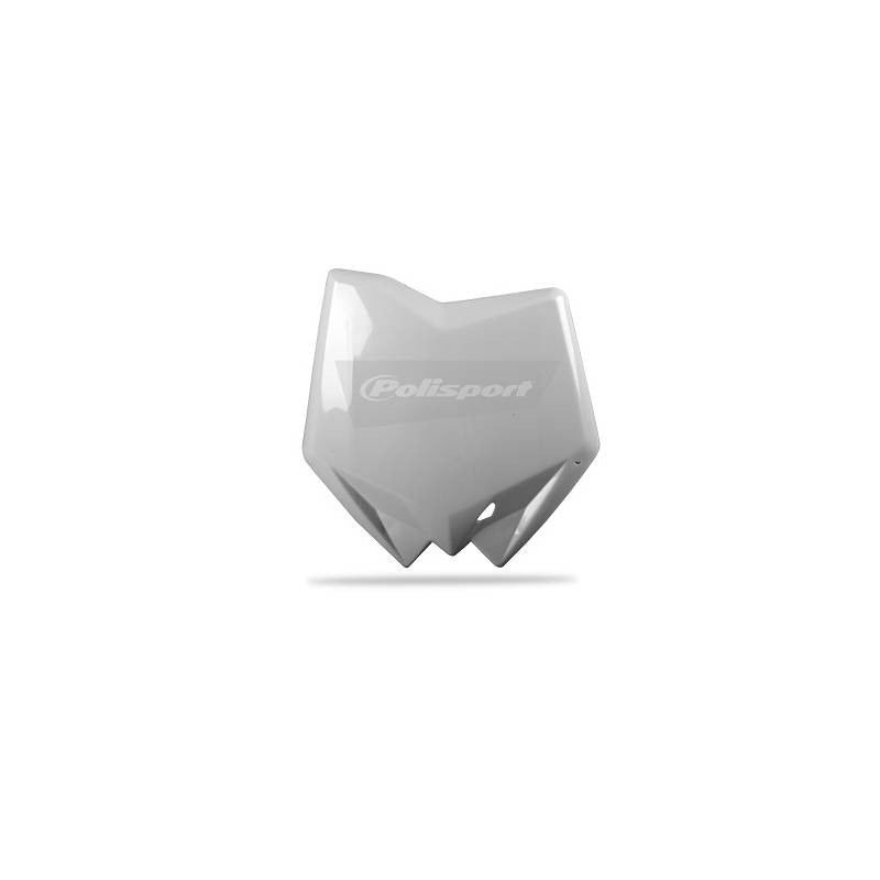 Tabella portanumero HUSQVARNA 125 CR 2006-2011 Bianco