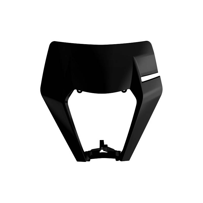 Mascherina portafaro KTM 250 EXC F 2017-2019 Nero