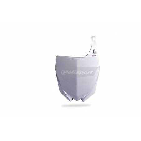 Tabella portanumero YAMAHA YZ 250 F 2010-2018 Bianco