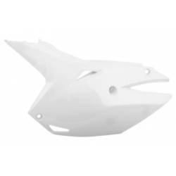 Portanumeri laterali con coperchi cassa filtro HONDA CRF 250 R 2014-2017 Bianco