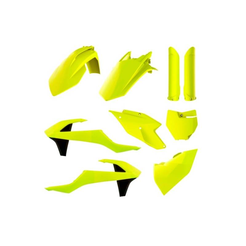 Kit plastiche replica - FLUO KTM 125 SX 2016-2018 Giallo fluo