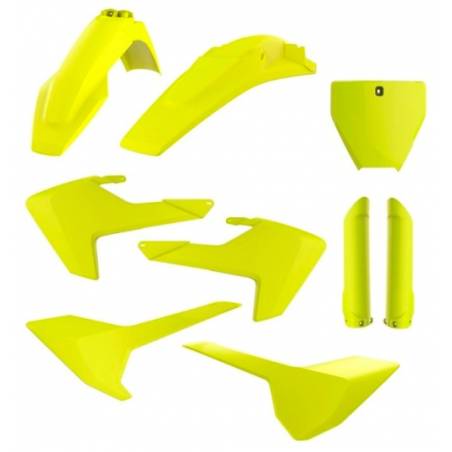 Kit plastiche replica - FLUO HUSQVARNA 125 TC 2016-2018 Giallo fluo