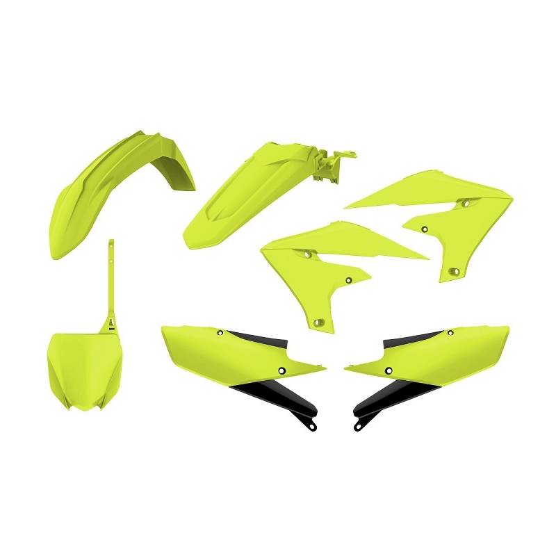 Kit plastiche replica - FLUO YAMAHA YZ 250 F 2019-2019 Giall fluo