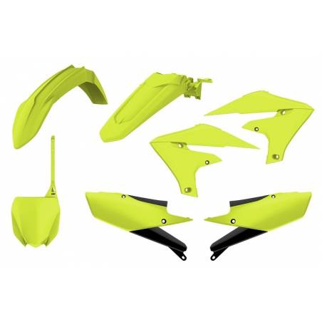 Kit plastiche replica - FLUO YAMAHA YZ 250 F 2019-2019 Giall fluo