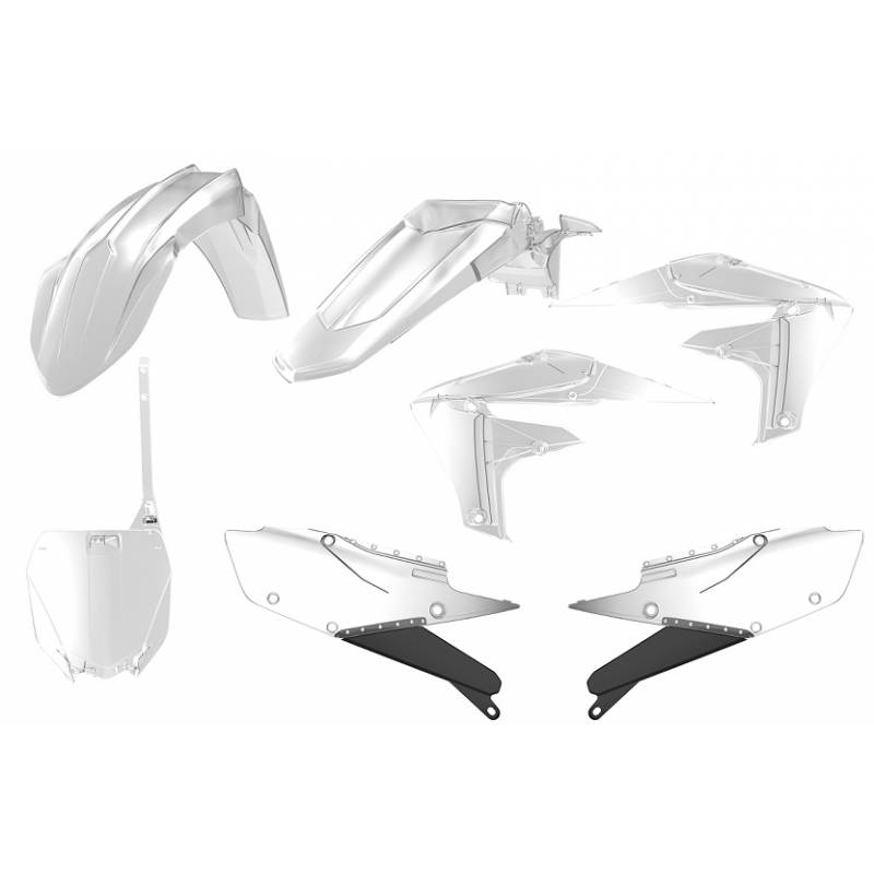Kit plastiche replica - CLEAR YAMAHA YZ 250 F 2019-2019 Clear