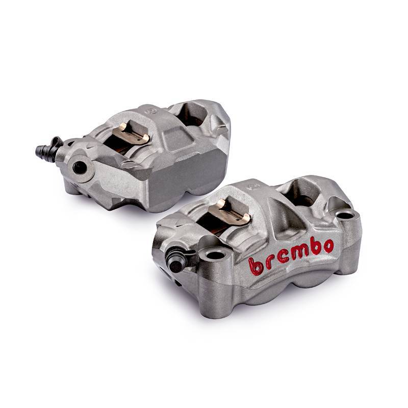 220A88510 Kit 2 étriers de frein radiaux M50 Brembo Racing + 4 patins empattement 100 mm HONDA CBR