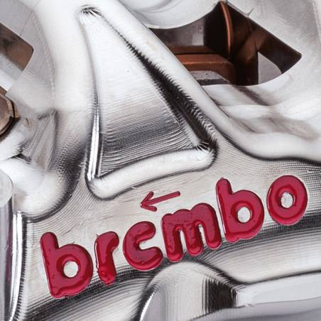 220B01020 Kit 2 Brembo Racing GP4-RX Bremssättel 100 mm + 4 Bremsbeläge  Brembo Racing