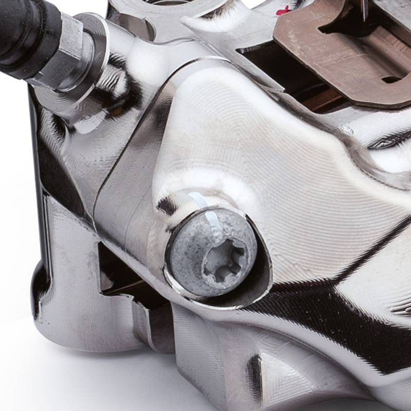 220B01020 Kit 2 étriers Brembo Racing GP4-RX 100mm + 4 patins 