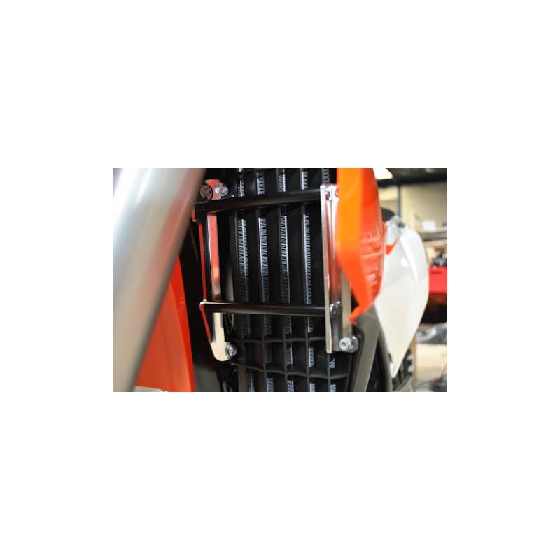 AX1360 Protecciones radiadores AXP KTM 125 SX 2016-2017 Negro 