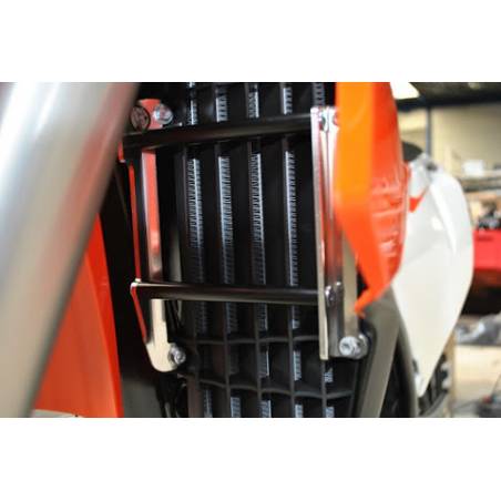 AX1360 Protections radiators AXP KTM 125 SX 2016-2017 Black  AXP Racing