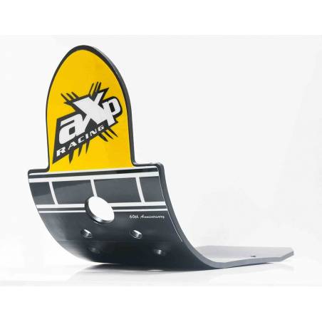 AX1369 Skid plate 6mm Cross AXP RACING YAMAHA YZ 250 F 2014-2018 Black  AXP Racing