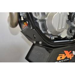 AX1372 Piastra paramotore Cross AXP RACING 6mm KTM 450 SX F 2016-2019 Nero  AXP Racing