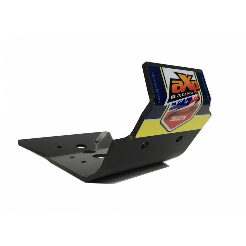 AX1403 Skid plate 6mm Cross AXP RACING Husqvarna TC 250 2017-2018 Black  AXP Racing